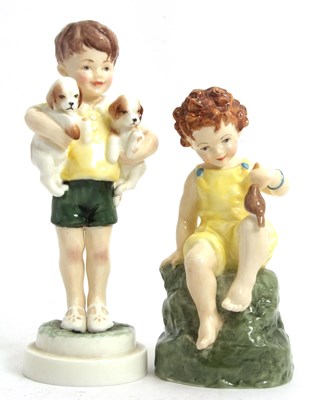 Lot 14 - A Royal Worcester figure designed by Dorothy...
