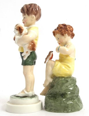 Lot 14 - A Royal Worcester figure designed by Dorothy...