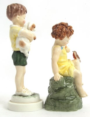 Lot 14 - A Royal Worcester figure designed by Dorothy...