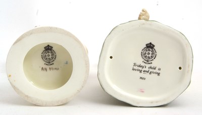Lot 14 - A Royal Worcester figure designed by Dorothy...