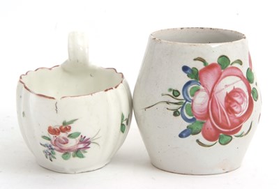 Lot 19 - An 18th Century Bristol porcelain cream boat...