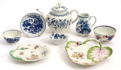 Lot 22 - A study collection of 18th Century ceramics...