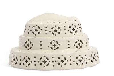 Lot 26 - A rare late 18th Century cream ware curd...