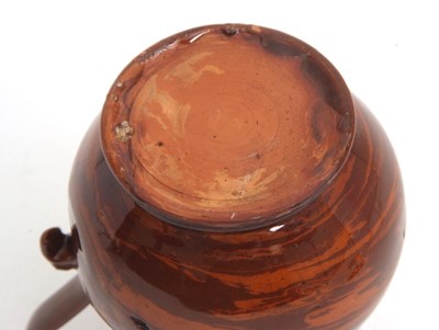 Lot 28 - A rare mid 18th Century Astbury agate ware jug...