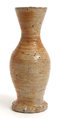 Lot 29 - An interesting Medieval pottery jug of ribbed...
