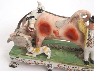 Lot 31 - A 19th Century Staffordshire Obadiah Sherratt...