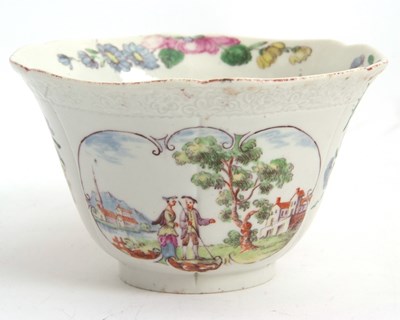 Lot 33 - A rare Worcester porcelain bowl circa 1755 of...