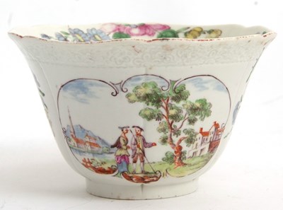 Lot 33 - A rare Worcester porcelain bowl circa 1755 of...