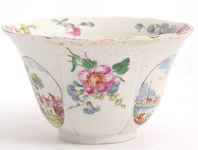 Lot 33 - A rare Worcester porcelain bowl circa 1755 of...