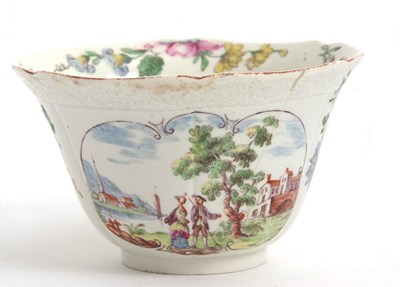 Lot 33 - A rare Worcester porcelain bowl circa 1755 of...