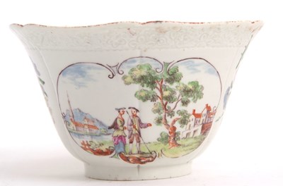 Lot 33 - A rare Worcester porcelain bowl circa 1755 of...