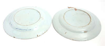 Lot 36 - A pair of mid 18th Century English Delft...
