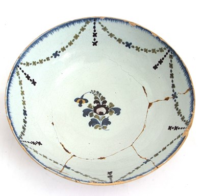 Lot 36 - A pair of mid 18th Century English Delft...