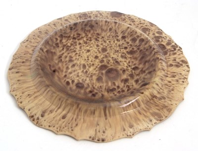 Lot 37 - A mid 18th Century cream ware plate with...