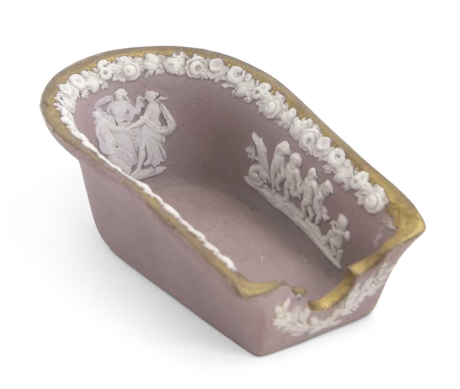 Lot 42 - A rare 19th Century Wedgwood lilac coloured...