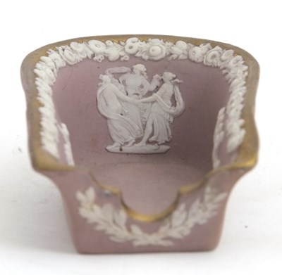Lot 42 - A rare 19th Century Wedgwood lilac coloured...