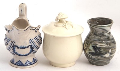 Lot 44 - Quantity of 19th Century pottery comprising a...