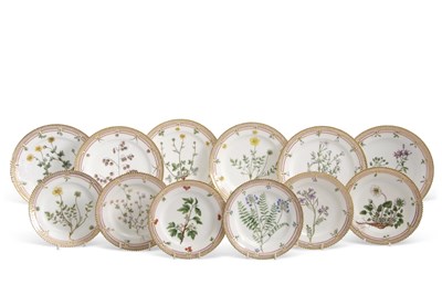 Lot 49 - A quantity of Royal Copenhagen Flora Danica...