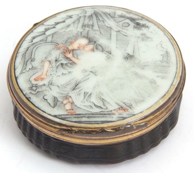 Lot 51 - A small Chinese trinket box with tortoiseshell...