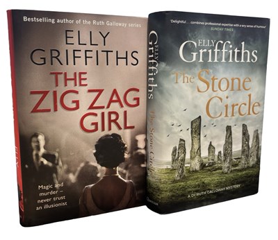 Lot 432 - ELLY GRIFFITHS: 2 Titles: THE ZIG ZAG GIRL,...
