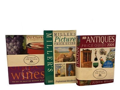 Lot 684 - SIGNED ANTIQUES AND WINE: 3 Titles: JUDITH...