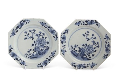 Lot 53 - A pair of mid 18th Century Chinese porcelain...