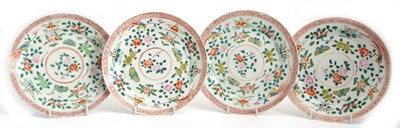 Lot 56 - A group of four Samson Chinese style plates...
