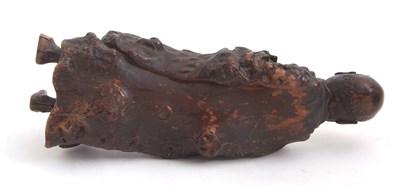 Lot 62 - A Chinese carved root wood figure, possibly...