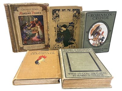 Lot 319 - VINTAGE CHILDRENS CLOTH: 5 Titles: DANIEL...