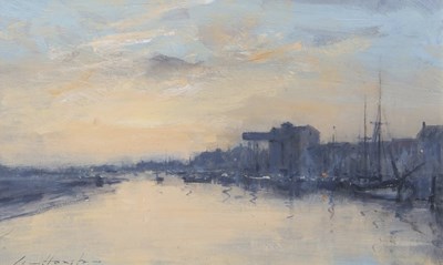 Lot 635 - Ian Houston (British,1934-2021) Wells Quay and...