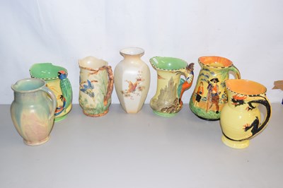 Lot 3 - A group of six various Burleigh and other jugs...