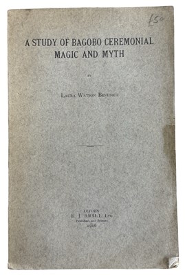 Lot 197 - A Study of Bagobo Ceremonial, Magic and Myth....