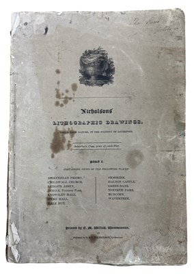 Lot 945 - LIVERPOOL. Nicholson's lithographic Drawings...