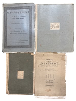 Lot 946 - ARCHITECTURE PLATE BOOKS IN ORIGINAL PARTS....