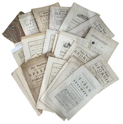 Lot 987 - 18th Century Reports and Pamphlets, a large...