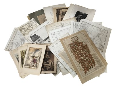 Lot 890 - EPHEMERA AND PRINTS. A Large box of Ephemera...