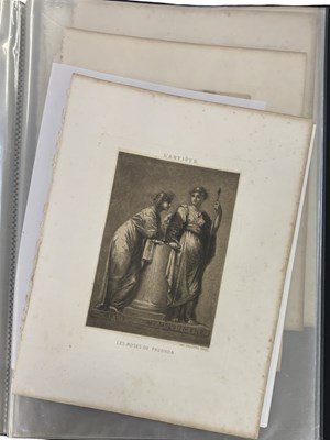 Lot 909 - BARBIZON SCHOOL Printed by Auguste Delatre...