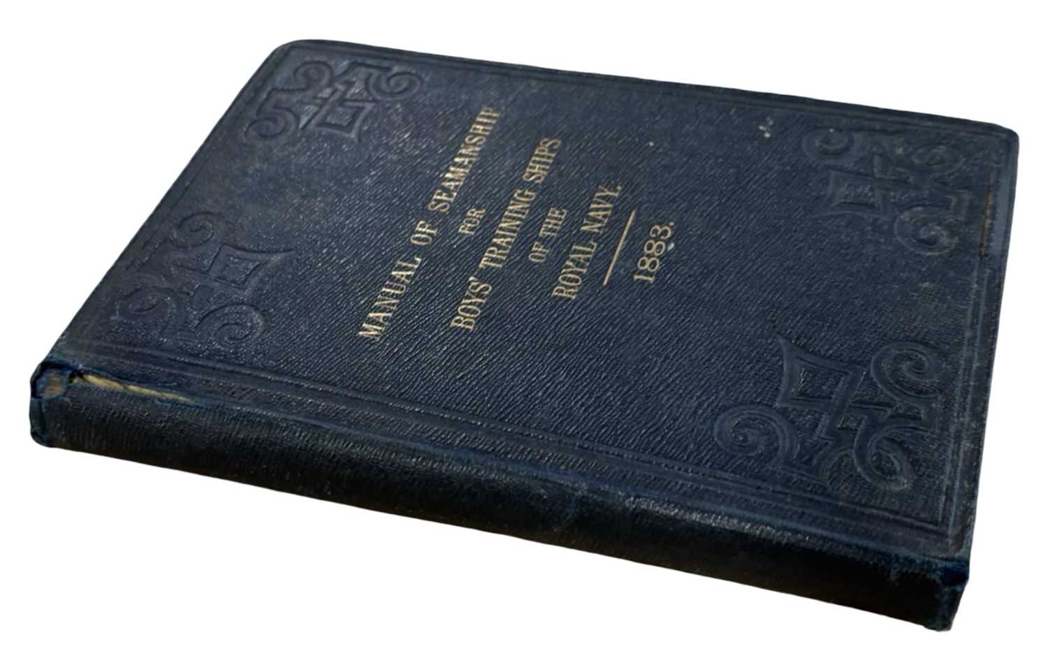 Lot 29 - NAVY. Manual of Seamanship for Boys training...