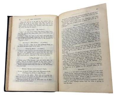 Lot 29 - NAVY. Manual of Seamanship for Boys training...