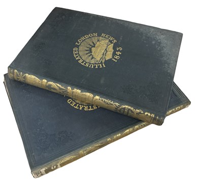 Lot 970 - LONDON ILLUSTRATED NEWS. 1843 January -...