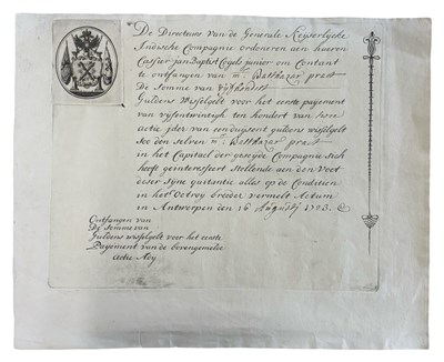 Lot 1113 - IMPERIAL INDIA COMPANY. Imperial India Company...