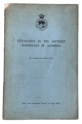 Lot 1042 - ABYSSINIA. Exploration in the Southern...