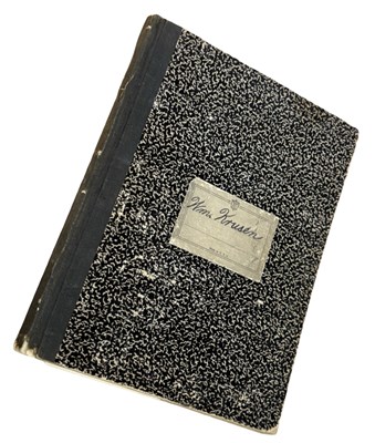 Lot 1154 - PENNSYLVANIA FINE ARTS SKETCH BOOK - NUDES....
