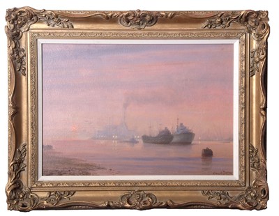 Lot 589 - Kenneth Denton RSMA (1932-2024), "Sundown...