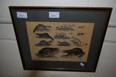 Lot 274 - Framed engraving Mustel & Mutilla