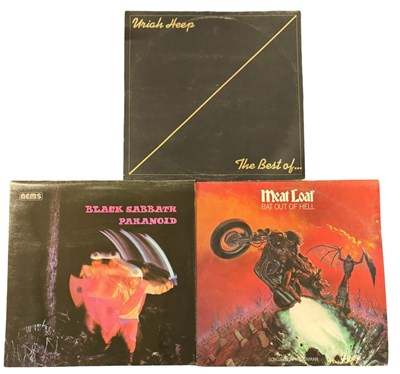 Lot 144 - HEAVY METAL AND HARD ROCK: 3 x 12" vinyl LPs,...