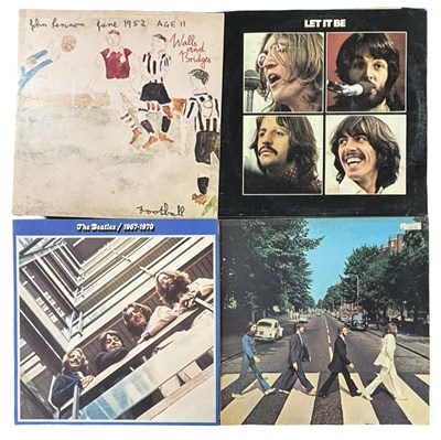 Lot 133 - THE BEATLES: 4 x 12" vinyl LPs, to include:  -...