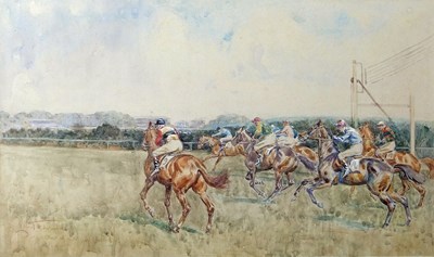Lot 506 - Lionel Edwards (British,1878-1966) "The Start...