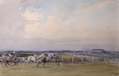 Lot 505 - Lionel Edwards (1878-1966), "Epsom",...