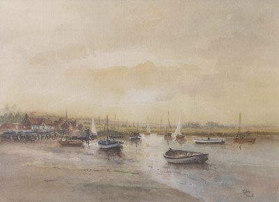Lot 571 - John Tuck (British, 20th century) "Burnham...
